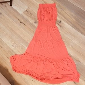 ⛱Maxi tube top dress.